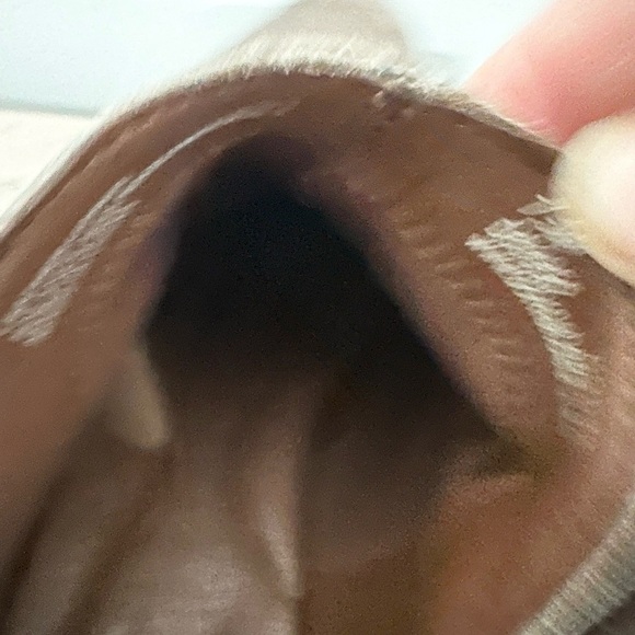 Born Kerri Women's Size 7.5 Shoes Brown Leather Zip Up Comfort Career Ankle Boot - Picture 5 of 7